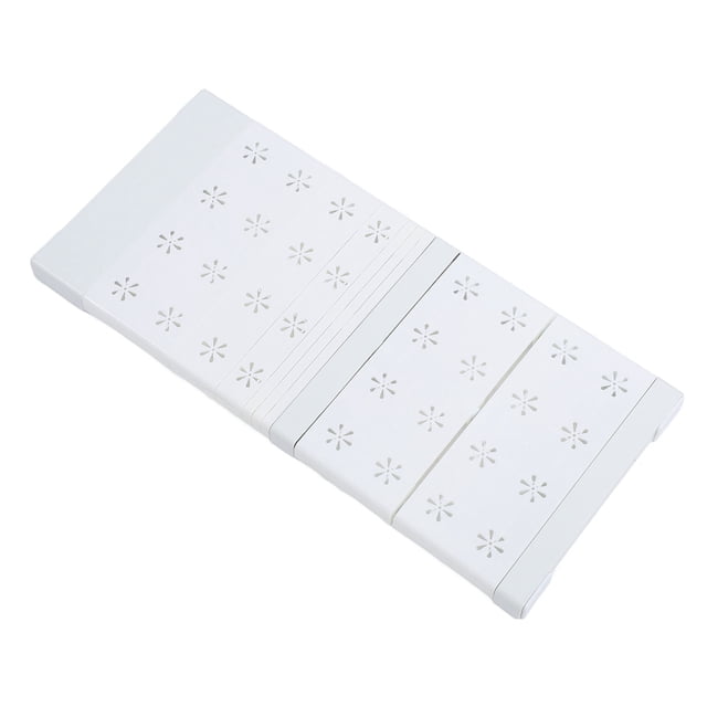 Séparateurs de Garde-Robe Réglables, Étagère de Placard Extensible, Installation Facile, Design Simple, pour Armoires, Salles de Bains, avec Couverture Complète