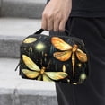thumbnail image 2 of Fireflies Waterproof Oxford Fabric USB Organizer Storage Box Charger Phone Case Cell Phone Cord Organizer 5.9x9.44x3.14 in., 2 of 6