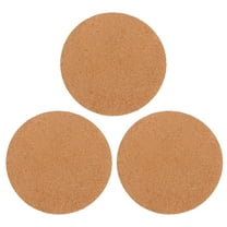 ACDANC Cork Plant Coaster Round Mat: Soft Corkboard Pad (8")