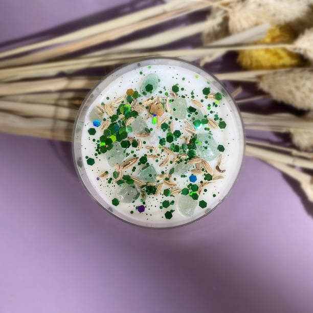 Nvzi Velas perfumadas, velas para el hogar, velas de aromaterapia, velas decorativas, velas para reuniones familiares, velas festivas, regalo de cumpleaños para amigos, regalo de Navidad (verde)