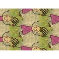 thumbnail image 1 of Ahgly Company Indoor Rectangle Patterned Sienna Brown Area Rugs, 5' x 7', 1 of 6