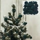 thumbnail image 1 of Uuiauoio 28 pcs European Flocked Christmas Ball Ornament Set Tree Decorations Festive Home Holiday Party Supplies and Seasonal Display,for Winter Holiday Decor - Plastic Shatterproof Xmas Ornaments, 1 of 6