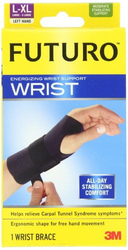 Futuro Energizing Wrist Support Left Hand Large X Large 1 Each