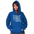 thumbnail image 5 of US Air Force USAF Girl Hoodie Sweatshirt Women Brisco Brands L, 5 of 6