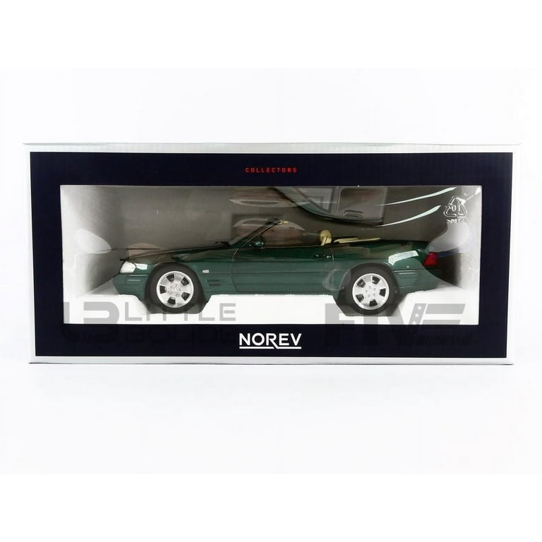 Norev 1:18 Scale Mercedes-Benz SL500 1999 Diecast Car Model Gift Green  Metallic