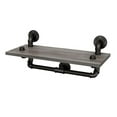 thumbnail image 4 of Furniture of America Gren Metal Floating Shelf in Gray and Black (Set of 2), 4 of 9