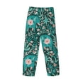 thumbnail image 4 of Kdxio Lephants in the Jungle Print Men's Sleep Pajama Pant Lounge Pants with Pockets, 4 of 8