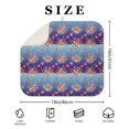 thumbnail image 4 of Pioneer Flower Floral Print Pattern Kitchen Dish Drying Mat 1 Pack, Ultra Absorbent Microfiber Drainer Mat, 16"x18", 4 of 6