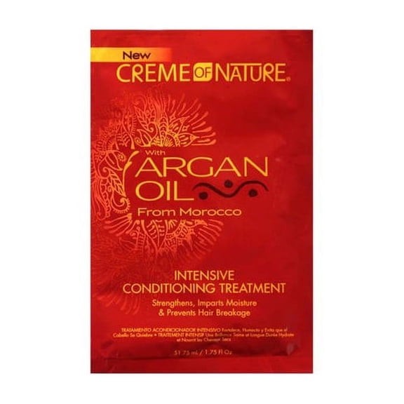 Creme Of Nature Packettes Argan Oil Treatment, 1.75 Oz, 6 Pack