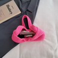thumbnail image 3 of Bolso Cuerpo Cruzado Hombro para Mujeres en Forma Crochet Viajar (rosa) Rojo, 3 of 9