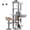 Grey, variant on Cactus Tree for Large Cats, 59" Tall Tower with Spacious Condo, Large Hammock, Posts and 2 Perches, Sturdy Play House for Indoor Cats, Green