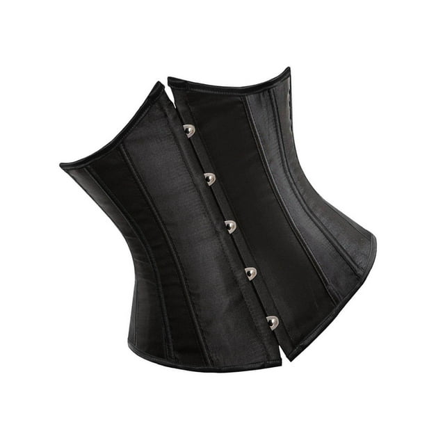 Corset Amincissant pour Femmes, Gainant sous-Poitrine, Noir