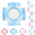 thumbnail image 2 of Plastic Hamster Tunnel Funny Breathable Mouse Tube Pipe Hamster External Pipe, 2 of 10
