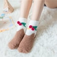 thumbnail image 3 of Tiqkatyck Ankle Socks Clearance, Warm Christmas Fashion Windproof Print Mid Tube Socks Long Tube Cotton Compression Socks for Women Crew Socks for Women No Show Socks Womens Clear One Size, 3 of 3