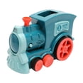 thumbnail image 3 of JShteea Kits Tren Dominó Eléctrico Colocación Automática Ladrillos Montessori para (azul), 3 of 9