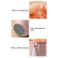 thumbnail image 4 of Blasgw Crystal Salting Lamp USB Charging Colorful Salting Stone Salting Block Night Releases Negative To Purify Car Aroma Lamp Pink, 4 of 7
