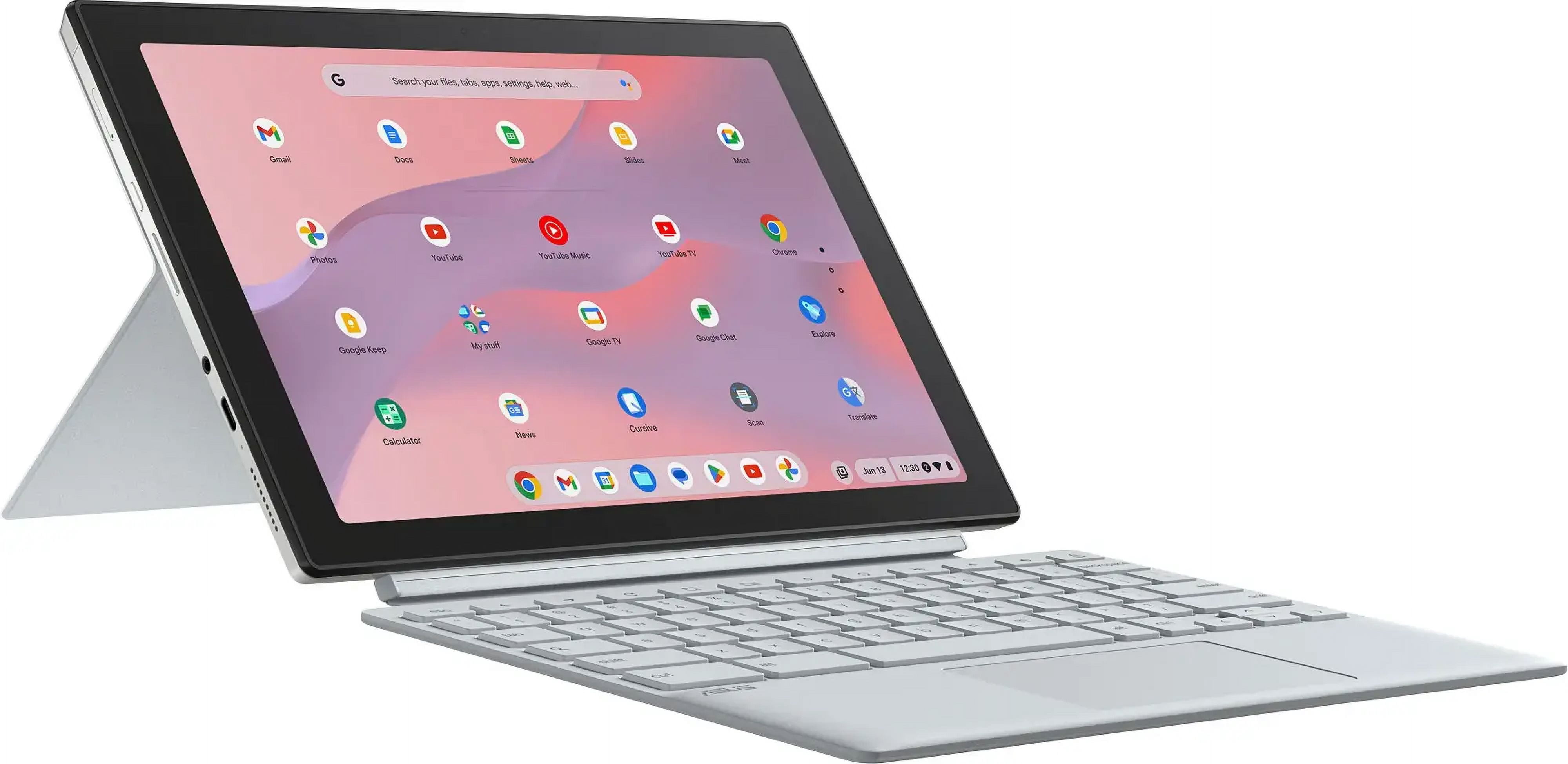 Restored Asus Chromebook 10.5" WUXGA Touch Laptop MediaTek Kompanio 520 2.0 GHz ARM Mali-G52 MC2 8GB LPDDR4X 128G eMMC ChromeOS - CM3001DM2A-WS88T-S (Refurbished)
