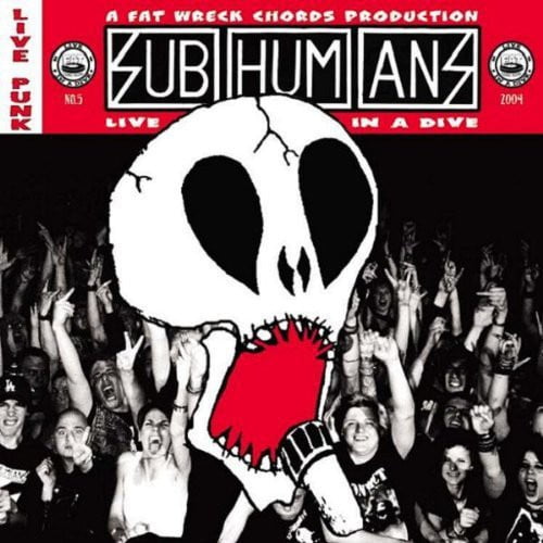 Subhumans - Live in a Dive - Punk Rock - CD