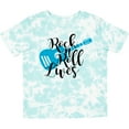 thumbnail image 3 of Inktastic Rock and Roll Lives with Blue Guitar Boys or Girls Toddler T-Shirt, 3 of 5