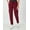 Afternoon Burgundy, variant on Comfort Fit Scrubs Women's Scrub Joggers Ebony Heather S