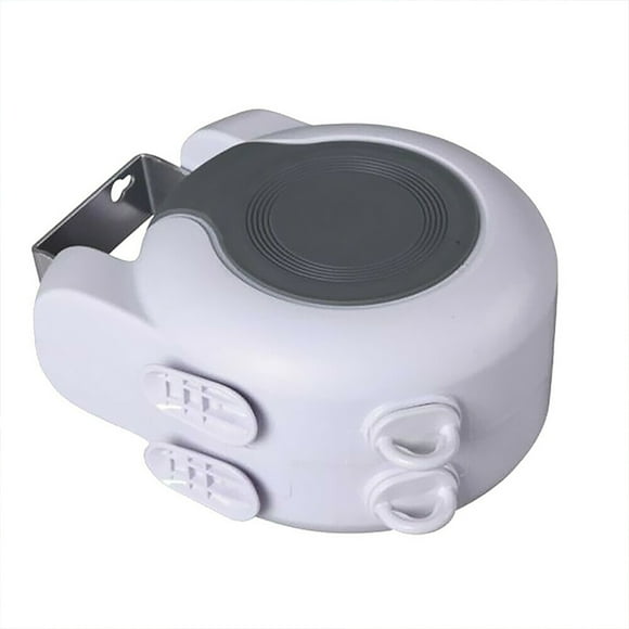 Carrete De Línea De Ropa Retráctil Cuerda De Línea De Secado De Ropa Para Interiores Y Exteriores Yuarrent HA020260-00