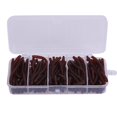 thumbnail image 1 of 100pcs 6cm Silicone Artificial Fishing Lures Soft Baits Fishing Accessories, 1 of 4