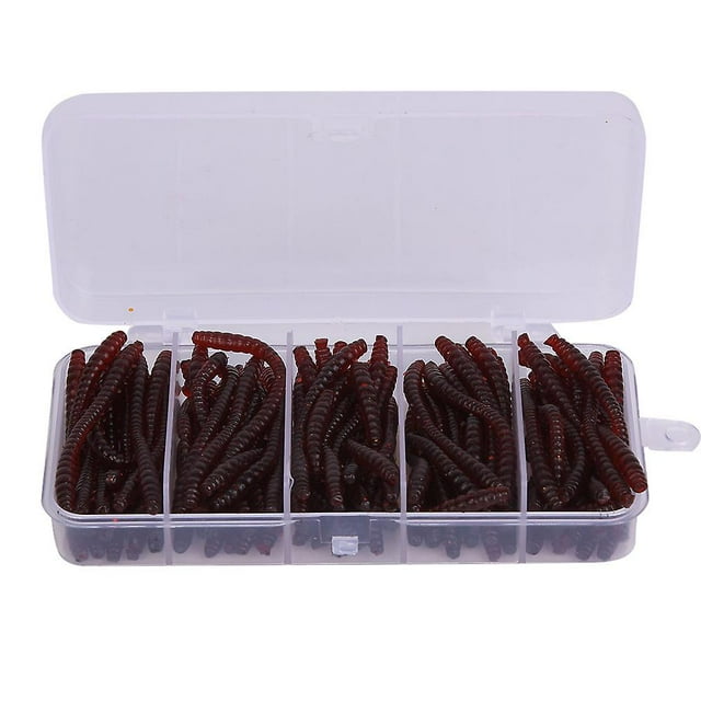 100pcs 6cm Silicone Artificial Fishing Lures Soft Baits Fishing Accessories