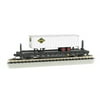 BAC16754 N Scale 52 ft. 6 in. Flat with Trailer Reading with Reading