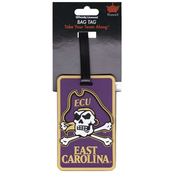 East Carolina Pirates Soft Luggage/Bag Tag