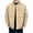Khaki, variant on Admvng Jackets for Men Casual Stand Collar Zip Up Cargo Jacket Thickened Winter Coat Pockets for Daily Outdoor Wear Fleece Jacket L-5XL