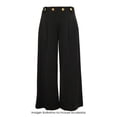 thumbnail image 1 of Panatalón George Para Mujer Talla M Color Negro Corte Wide Leg, 1 of 4