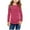 a-Hot Pink, variant on 2025 Kids Girls Casual Tunic infant Tees Girls Tops Knot Front Button Junior Girls Tops Long Sleeve Casual Loose Womens Shelf Bra Camisoles Blouse T-Shirt Tee