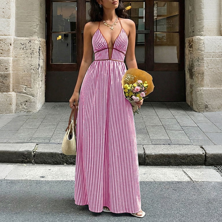 plunge neck maxi dress Saint Black  Maxi Dresses 5% Elastane) Worn length on the body High Life Plunging Neckline Maxi