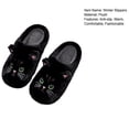 thumbnail image 2 of Naierhg 1 Pair Winter Slippers Comfortable Cartoon Cat Pattern Slippers Warm Soft Women Plush Slippers for Indoor for Home Grey, 2 of 8