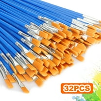 Acrylic Paint Brushes, EEEkit 32Pcs Tip Artist Paintbrushes Nylon Hair Brushes for Oil Watercolor, Detailing & Rock Painting