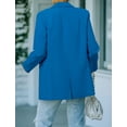 thumbnail image 4 of KISSMODA Women Business Casual Blazers with Lined Professional Work Suit Jacket with Pockets, 4 of 5