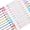12 Retro Colors, variant on Aesthetic Highlighters Assorted Colors 12 Pack Dual Tip Highlighter Markers No Bleed Perfect for Bible and Bullet Journaling