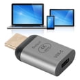 thumbnail image 1 of Type-C Adapter, Support 4K 60HZ HDMI2.0 Type-C To HD Multimedia Interface Adapter 3D Type-C Female Input Plug and Play  for Windows/Android/OS X, 1 of 7