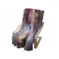 thumbnail image 4 of Psychedelic Soft Flannel Fleece Throw Blanket, Digital Overlapping Psychedelic Themed Back with Hot Effects Image Print, Cozy Plush for Indoor and Outdoor Use, 70" x 90", Multicolor, by Ambesonne, 4 of 6