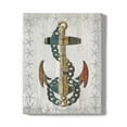 thumbnail image 1 of Distressed Wood Style Anchor 1 Wrapped Canvas  -Fab Funky Designs,, 1 of 3