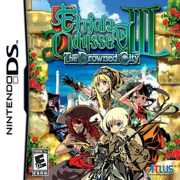 Etrian Odyssey III: The Drowned City DS Game,US Version