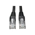 thumbnail image 1 of Eaton Tripp Lite Series Cat6 Gigabit Snagless Molded (UTP) Ethernet Cable (RJ45 M/M), PoE, Black, 5 ft. (1.52 m) - Patch cable - RJ-45 (M) to RJ-45 (M) - 5 ft - UTP - CAT 6 - molded, snagless, stranded - black, 1 of 2
