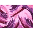 thumbnail image 1 of Ahgly Company Indoor Rectangle Abstract Pink Modern Area Rugs, 2' x 5', 1 of 4