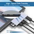 thumbnail image 3 of Estación de acoplamiento USB Hub HDMI 4K para Surface Pro 6/5/4, 3 of 8