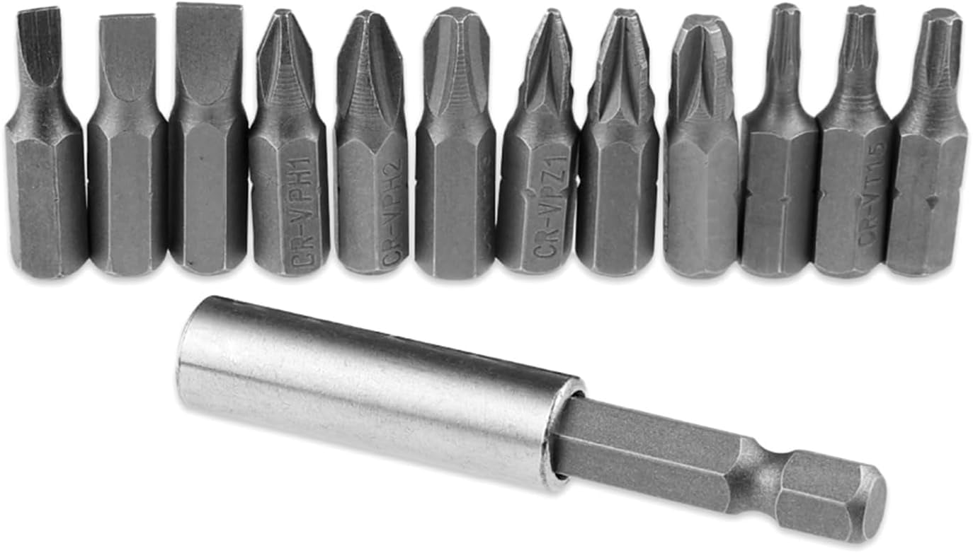 Gamvdout DIY Tool Kit 38/23/22pcs Sleeve Screwdriver Ratchet Wrench Socket Spanner Drill Tool Sets