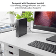 thumbnail image 5 of Lenovo ThinkCentre neo 50q Gen 4 Desktop, Intel Celeron 7305 Processor, 16GB RAM, 1TB SSD, HDMI, Wi-Fi 6, Bluetooth, Windows 11 Pro, Black, 5 of 6