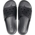 thumbnail image 3 of Sandalias clásicas sin cordones con punta abierta en negro (una pieza), 3 of 5