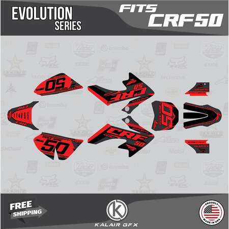 Kalair GFX Graphics Kit for Honda CRF50 (2013-2023) Evolution Series