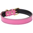 thumbnail image 2 of Aolove Basic Classic Padded Leather Pet Collars For Cats Puppy Small Medium Dogs, 2 of 5
