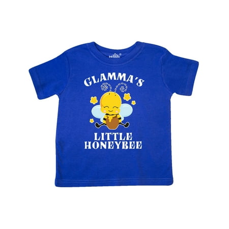 

Inktastic Cute Bee Glamma s Little Honeybee with Stars Gift Toddler Boy or Toddler Girl T-Shirt